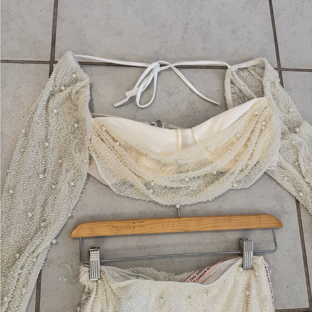Oh Polly Cream High Low Set - Picture 4 of 4